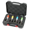High quality SW22-4 Four Colors Steel Chain Indicator Carp Fishing Swinger set